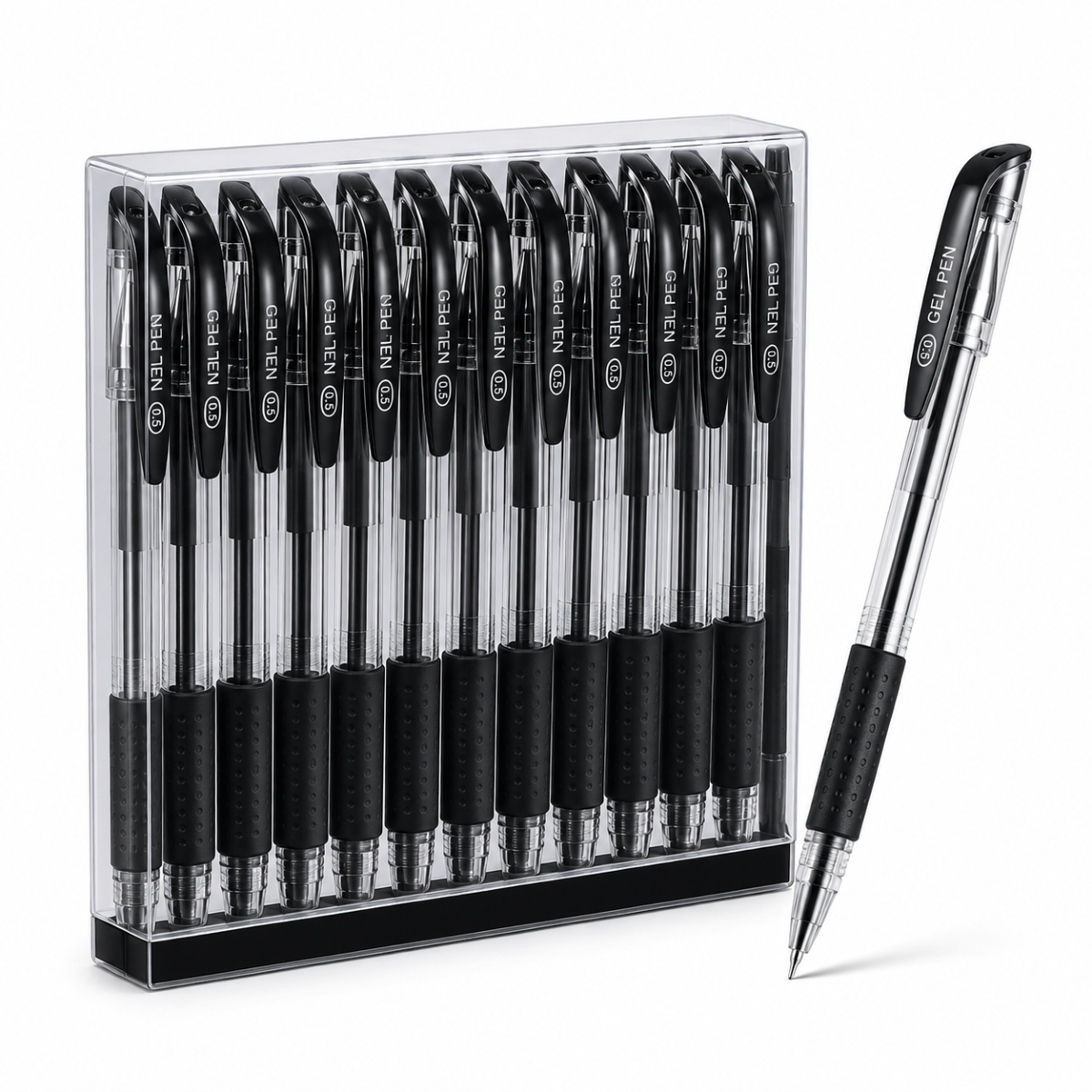 Bolígrafos de Tinta Gel Negra